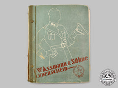 Germany, Third Reich. A 1937 F.w. Assmann & Söhne Uniform Accessory And Insignia Catalogue