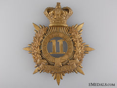 Canada, Dominion. An 11Th Battalion Of Infantry Argenteuil Rangers Helmet Plate