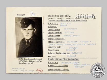 germany,_ss._a_hiag_tracing_service_file_for_ss-_sturmmann_robert_sturm_123_m21_mnc9087