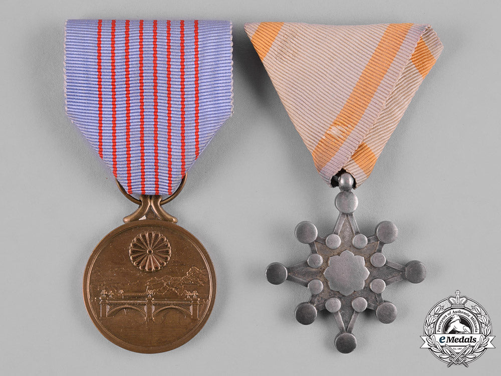 japan,_imperial._a_lot_of_three_japanese_medals_12964