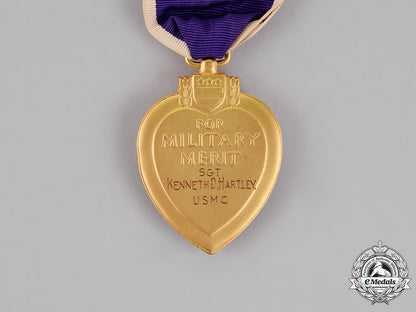 united_states._a_purple_heart_to_sergeant_kenneth_dwight_hartley,_kia_at_umch'on,_korea,_october6,1952_12_2