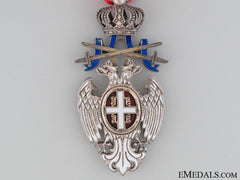A Serbian Order Of The White Eagle; Knight With Swords