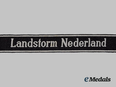 Germany, Ss. A 34Th Ss Volunteer Grenadier Division Landstorm Nederland Cuff Title