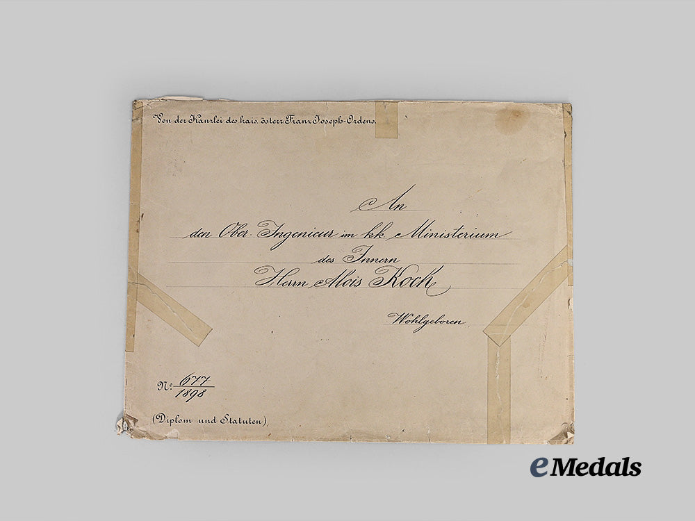 austria,_imperial._an_order_of_franz_joseph_documents&_correspondence_e_medals__e_u24856_12