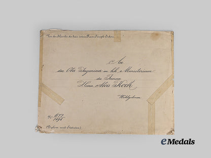 austria,_imperial._an_order_of_franz_joseph_documents&_correspondence_e_medals__e_u24856_12