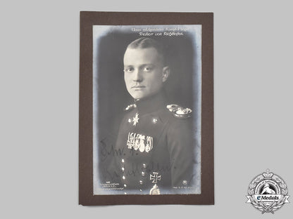 germany,_imperial._a_rare_wartime_signed_postcard_of_manfred_von_richthofen_13_m21_mnc3084