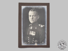 Germany, Imperial. A Rare Wartime Signed Postcard Of Manfred Von Richthofen