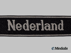 Germany, Ss. A 23Rd Ss Volunteer Panzergrenadier Division Nederland Em/Nco’s Cuff Title