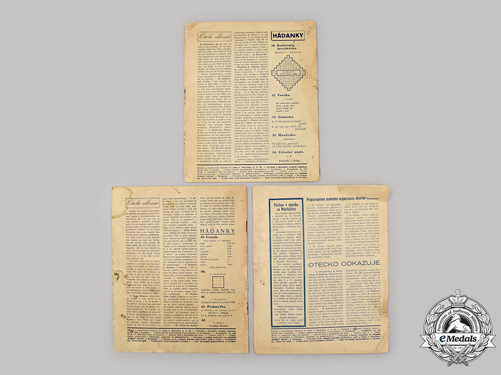 slovakia,_i_republic._a_mixed_lot_of_books_and_publications1940_140_m21_mnc9110