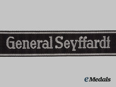 Germany, Ss. A Rare Ss-Panzergrenadier-Regiment 48 General Seyffardt Cuff Title