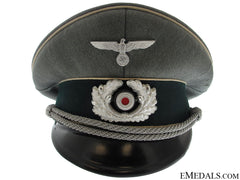 A Named Infantry Officer's Visor Cap