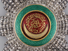 An Superb Order Of Order Of Osmania (Osmanli) By Godet