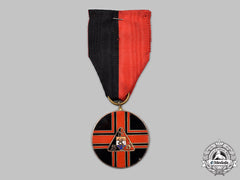 Netherlands, Kingdom. A National Socialist Movement (Nsb) Annual Distance March Medal 1935