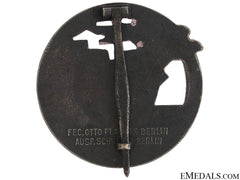 Blockade Runner Badge By Fec. Otto Placzek