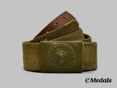 Germany, Heer. An Em/Nco’s Tropical Belt And Buckle