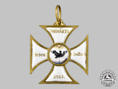 Germany, Imperial. A Mönchengladbach Vorwärts Masonic Lodge Collar Decoration, c. 1850