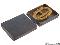 Submarine Badge „¢¤ Marked Schwerin, Mint/Boxed