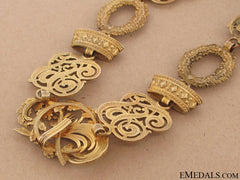 An Outstanding Order Of The Iron Crown Collar Awarded To General Alfred Edler Von Schnek
