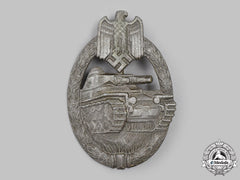 Germany, Wehrmacht. A Panzer Assault Badge, Bronze Grade, By Karl Wurster