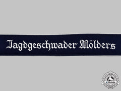 Germany, Luftwaffe. A Mint And Unissued Jagdgeschwader Mölders Em/Nco’s Cuff Title