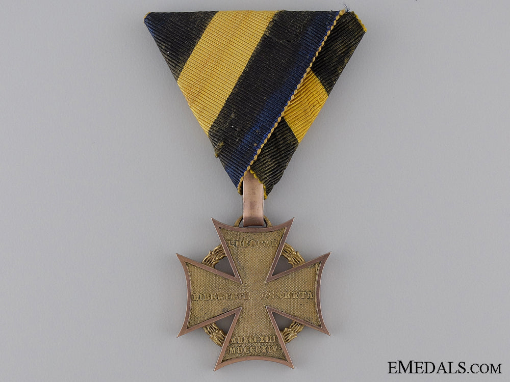 a_scarce1813-14_austrian_army_cross_with_gold_rim&_loop_181314_austrian__53e11f49898b7