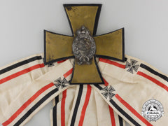 Bavaria, Kingdom. A First War Bavarian Pilot Badge & Sash To Vfw. Paul Hoppe