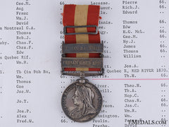 A Canada General Service Medal To Bugler Norris; 8Th Battalion