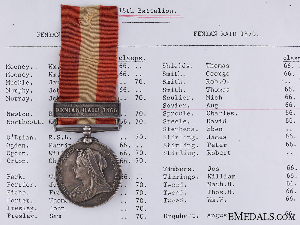 a_canada_general_service_medal_to_the18_th_battalion_1866_70_canada_g_5419abe66112a