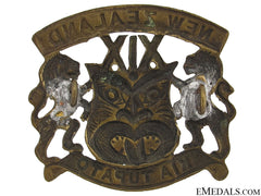 Wwi New Zealand 19Th Reinforcements Cap Badge