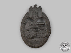 Germany, Wehrmacht. A Panzer Assault Badge, Bronze Grade, By Frank & Reif
