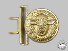 Germany, Nsdap. A Political Leader’s Belt Buckle, By Wilhelm Schröder & Co.