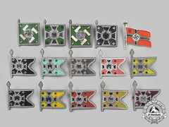 Germany, Third Reich. A Lot Of Winterhilfswerk Wehrmacht Standard Donation Badges