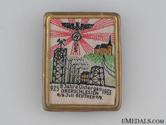 1925-33 Jahre Untergau Oberschlesien Badge