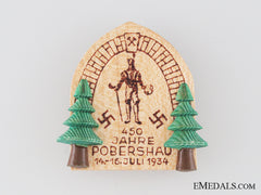 1934 Jahre Pobershau Badge