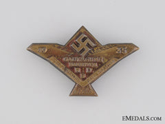 1935 Federation Of German Civil Servants Tinnie