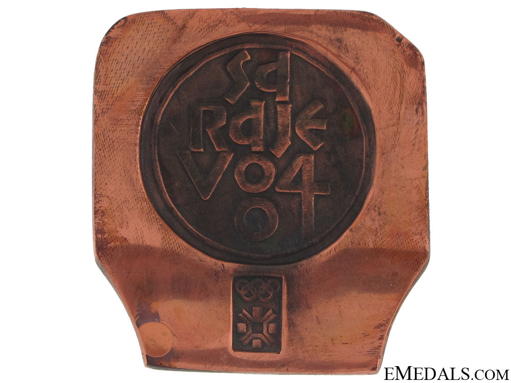 1984_sarajevo_winter_olympics_participant's_medal_1984_sarajevo_wi_50e5b2345e7b0