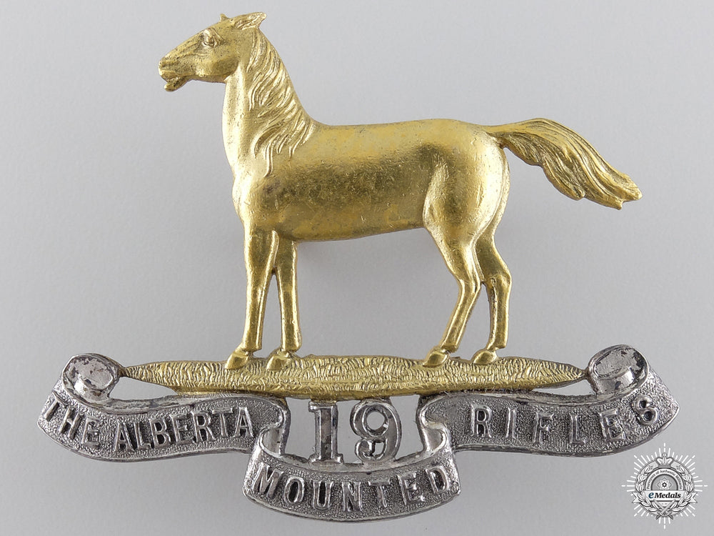 19_th_alberta_mounted_rifles_officer_cap_badge_by_gaunt_19th_alberta_mou_5480cac88b272
