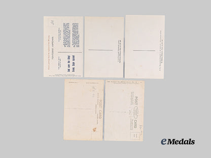 russia,_imperial._a_lot_of_five_postcards_e_medals__e_u24872_3