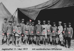 The Awards Of Otto Maashoff; Fellow Pilot Of Lothar Von Richthofen