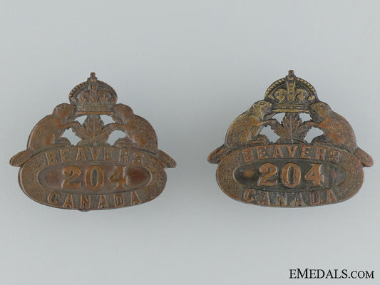 204_th_battalion(_toronto_beavers)_collar_badges_cef_204th_battalion__53727cbfd0f02