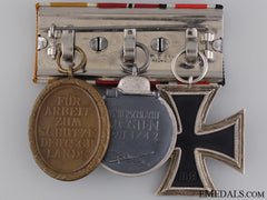 A German Second War Iron Cross Medal Bar