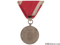 A. Pavelić Small Silver Bravery Medal - Solid Silver