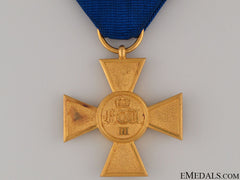 Prussian Officers 25 Years Service Cross