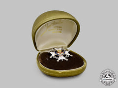 Spain, Fascist State. An Order Of The Cross Of St. Raymond Of Penafort, Lapel Badge In Gold & Diamonds