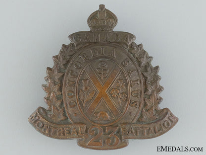 23_rd_battalion(_quebec_city)_cap_badge_cef__23rd_battalion__537244b1a6590