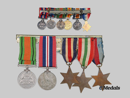 canada,_commonwealth._a_second_war_medal_bar_with_first&_second_war_miniature_bar_e_medals__m0715-30_6