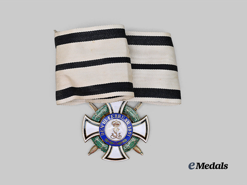 hohenzollern,_dynasty._a_house_order_of_hohenzollern,_honour_commander's_cross_with_swords,_c.1917_e_medals__g62930_4
