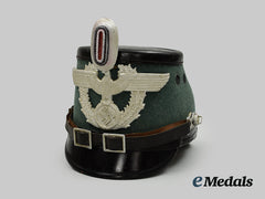 Germany, Ordnungspolizei. An  Em/Nco’s Shako, By Robert Lubstein