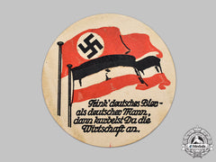 Germany, Third Reich. A Patriotic Beer Hall Coaster