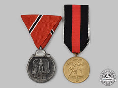 Germany, Wehrmacht. A Pair Of Medals
